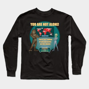 7 Billion Parasites Long Sleeve T-Shirt